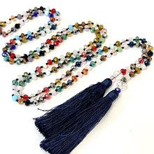 Load image into Gallery viewer, Double Tassel - Navy Multi
