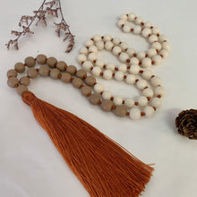 Load image into Gallery viewer, Rust Tassel Necklace 
