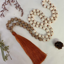 Load image into Gallery viewer, Sorbet Tassel Necklace - Rust Duo
