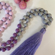 Load image into Gallery viewer, Sorbet Tassel Necklace - lavender
