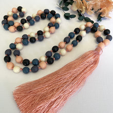 Load image into Gallery viewer, Sorbet Tassel Necklace - Powder Pink
