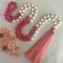 Load image into Gallery viewer, Sorbet Tassel Necklace - Blushing
